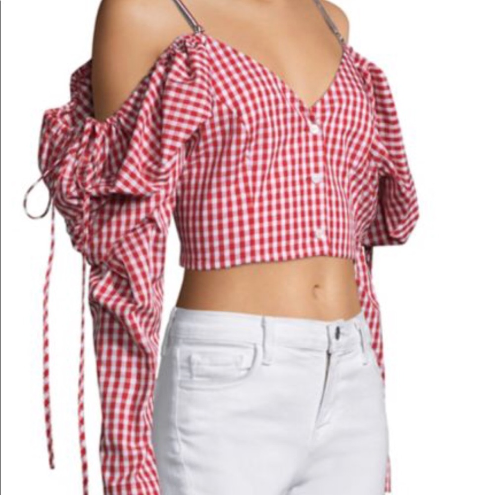 Petersyn Gia Off-The-Shoulder Top Small